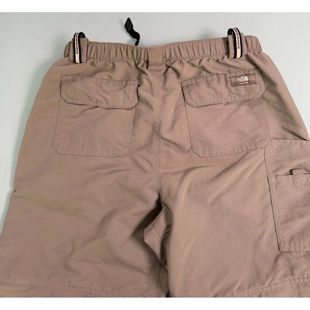 The North Face Convertable Cargo Pants Mens‎ M Khaki Straight Leg DadCore